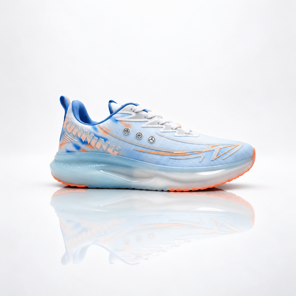 Pastel Blue Futuristic Running Sneaker S24 Swift